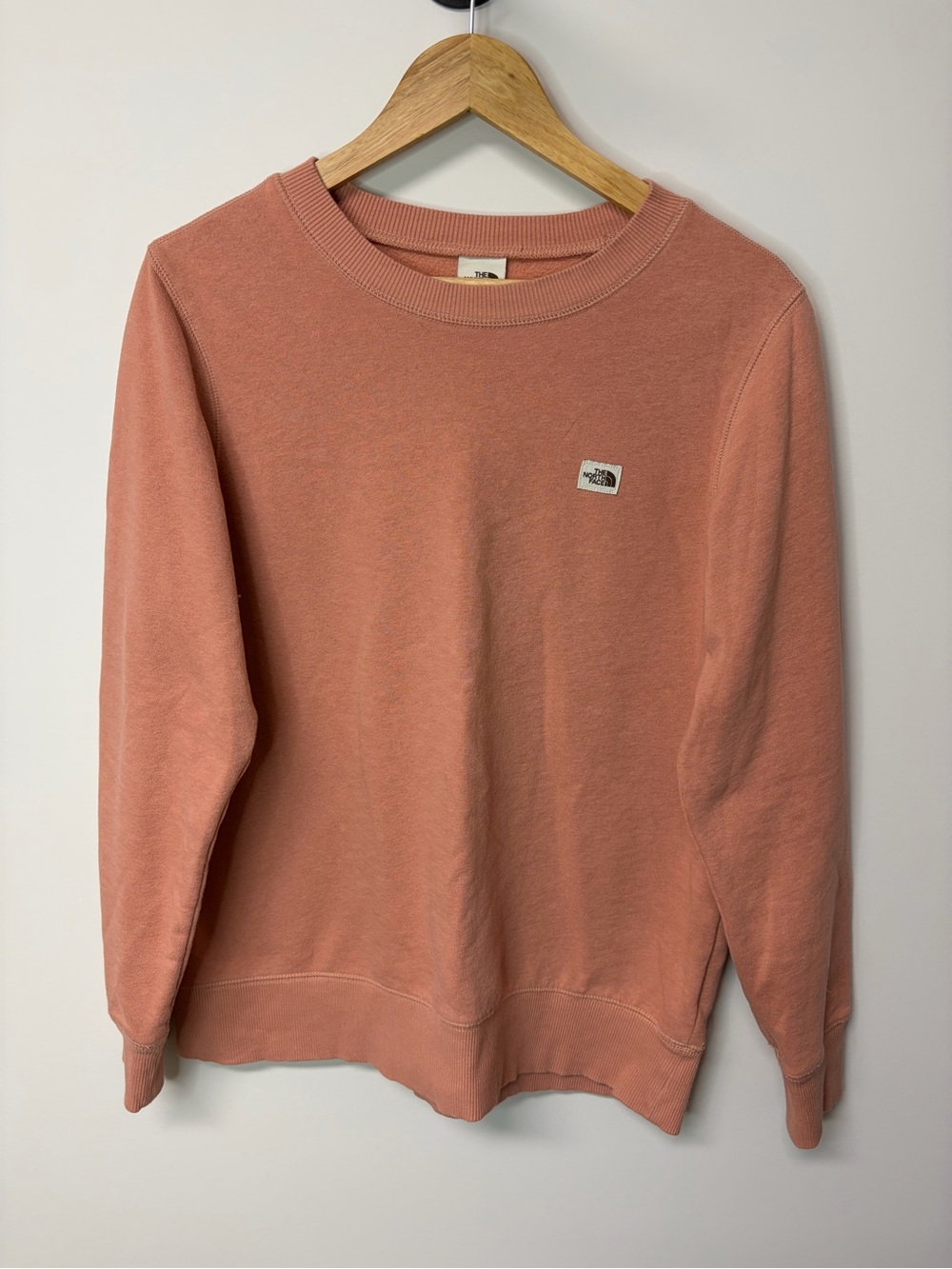 The North Face Heritage Patch Crew Sweatshirt Dusty Rose M